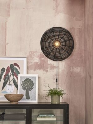 good&mojo-wandlamp-tanami-zwart-metaalrotan-ø55cm-e27-tanami/w/5514/b-02