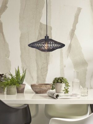 good&mojo-hanglamp-zanzibar-zwart-metaalrotan-ø40cm-e27-zanzibar/h/4012/b-02