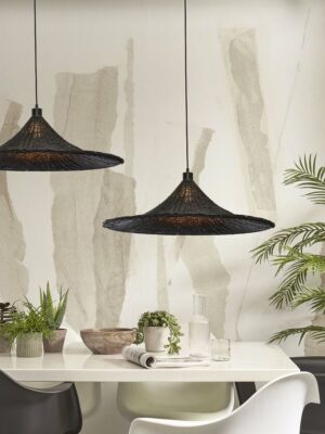 good&mojo-hanglamp-borabora-zwart-metaalrotan-ø70cm-e27-borabora/h/7020/b-04