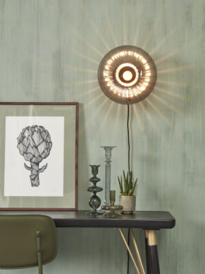 it'saboutromi-wandlamp-brussels-zwart-glas-ø27cm-e27-brussels/w27/b-04