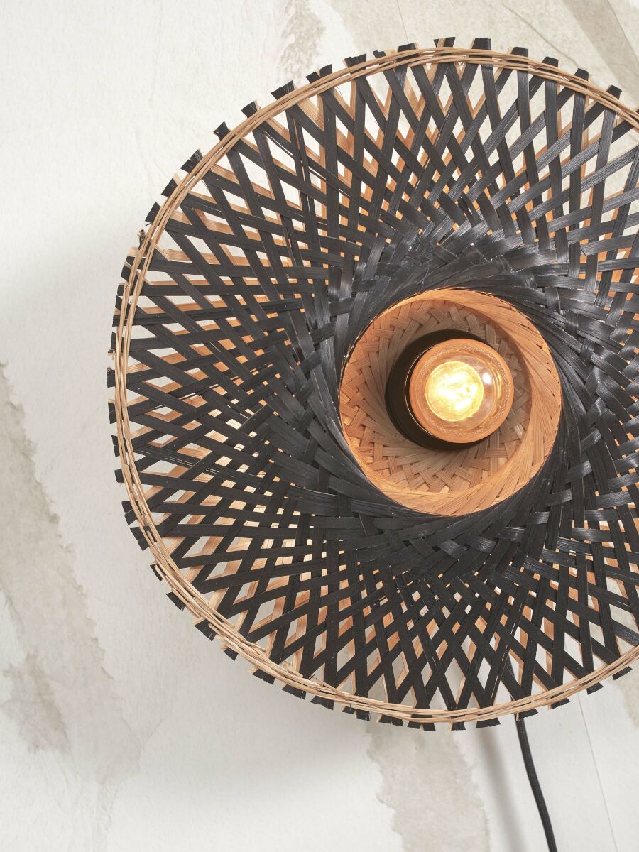 good&mojo-wandlamp-kalimantan-zwart-bamboemetaal-ø30cm-e27-kalimantan/w8/b-09