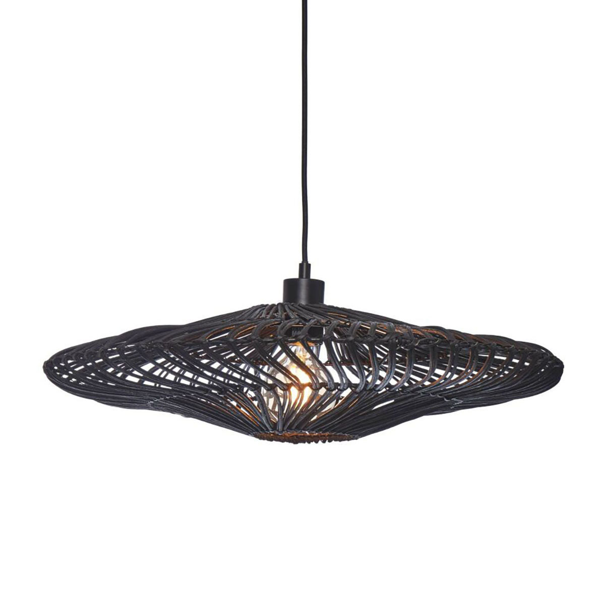 good&mojo-hanglamp-zanzibar-zwart-metaalrotan-ø55cm-e27-zanzibar/h/5514/b-1