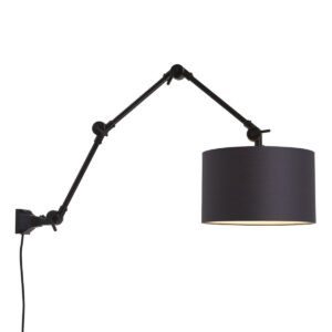 it'saboutromi-wandlamp-amsterdam-zwart-katoenmetaal-ø32cm-e27-amsterdam/w3/b/3220/b-1