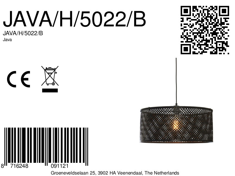 good&mojo-hanglamp-java-zwart-bamboemetaal-ø50cm-e27-java/h/5022/b-8a