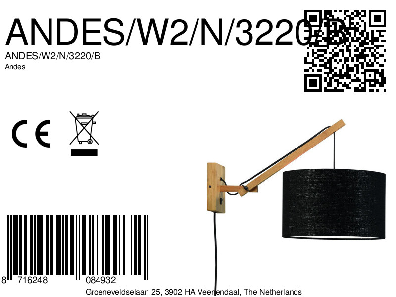 good&mojo-wandlamp-andes-zwart-bamboelinnen-ø32cm-e27-andes/w2/n/3220/b-8a