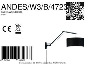 good&mojo-wandlamp-andes-zwart-bamboelinnen-ø47cm-e27-andes/w3/b/4723/b-8a