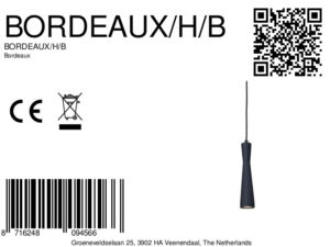 it'saboutromi-hanglamp-bordeaux-zwart-metaal-ø6cm-gu10-bordeaux/h/b-8a