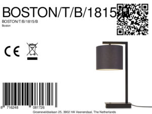 it'saboutromi-tafellamp-boston-zwart-katoenmetaal-ø18cm-e14-boston/t/b/1815/b-8a