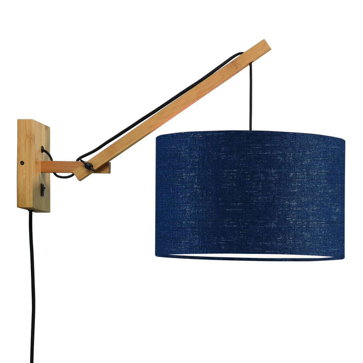good&mojo-wandlamp-andes-blauw-bamboelinnen-ø32cm-e27-andes/w2/n/3220/bd-1
