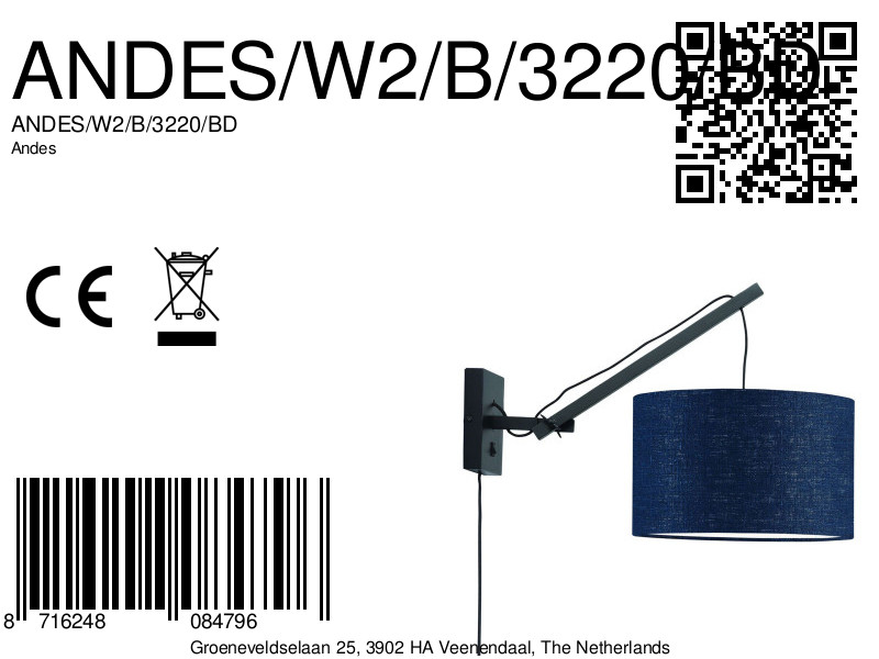 good&mojo-wandlamp-andes-blauw-bamboelinnen-ø32cm-e27-andes/w2/b/3220/bd-8a