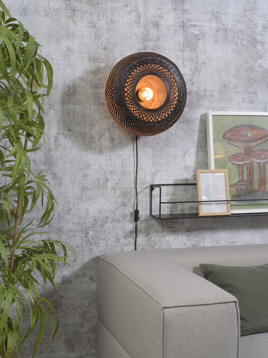 good&mojo-wandlamp-palawan-naturel/zwart-bamboe-ø40cm-e27-palawan/w/4015/bn-02