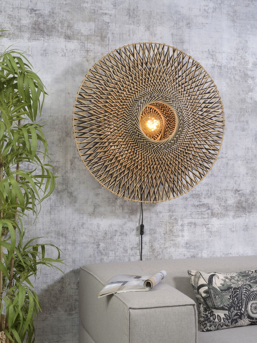 good&mojo-wandlamp-bali-naturel/zwart-bamboe-ø87cm-e27-bali/w/8720/bn-02