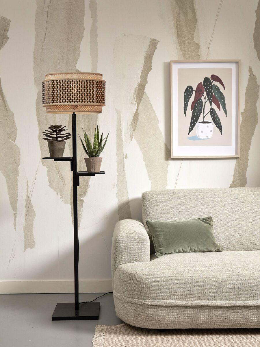 good&mojo-vloerlamp-bhutan-naturel/zwart-bamboe-ø40cm-e27-bhutan/f/fl/b/4025/bn-02