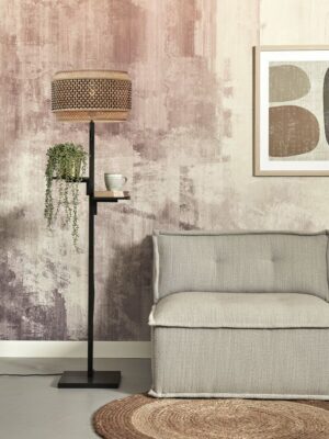 good&mojo-vloerlamp-bhutan-naturel/zwart-bamboe-ø40cm-e27-bhutan/f/fl/b/4025/bn-03