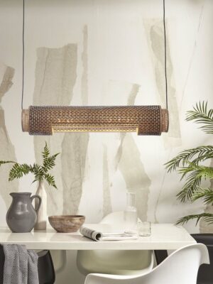 good&mojo-hanglamp-bhutan-naturel/zwart-bamboemetaal-ø15cm-e27-bhutan/h85/bn-03