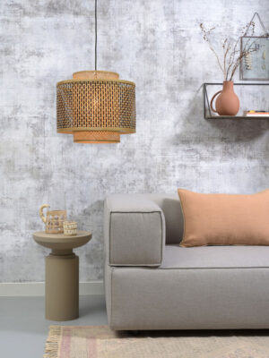 good&mojo-hanglamp-bhutan-naturel/zwart-bamboe-ø40cm-e27-bhutan/h/4034/bn-04
