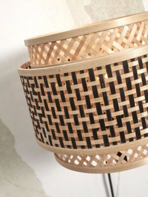 good&mojo-wandlamp-bhutan-naturel/zwart-bamboe-ø25cm-e27-bhutan/w/n/2520/bn-06