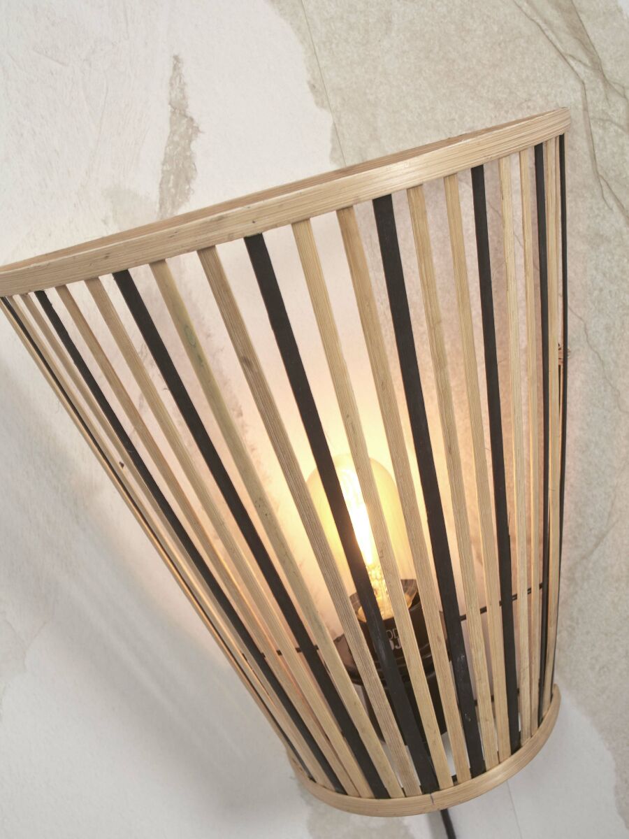 good&mojo-wandlamp-merapi-naturel/zwart-bamboemetaal-bedlampje-e27-merapi/w30/bn-07