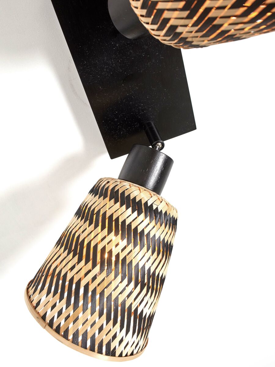 good&mojo-spot-java-naturel/zwart-bamboe-ø15cm-e27-java/c2/b/15/bn-07