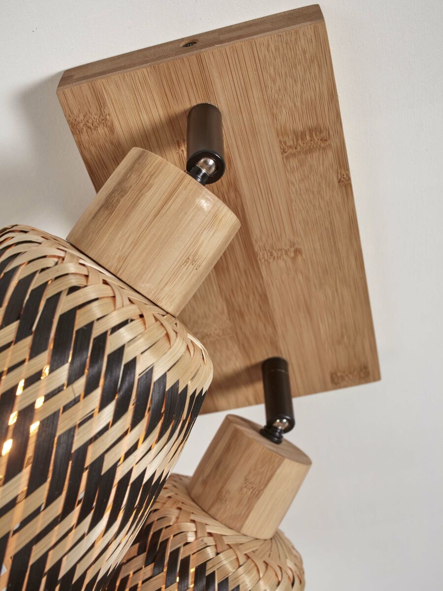 good&mojo-spot-java-naturel/zwart-bamboe-ø15cm-e27-java/c2/n/15/bn-07