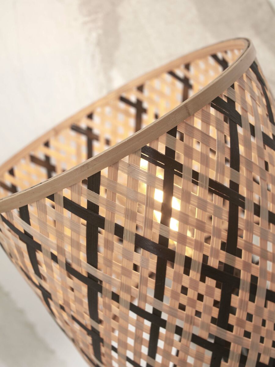 good&mojo-wandlamp-java-naturel/zwart-bamboe-ø18cm-e14-java/w1/n/1815/bn-07