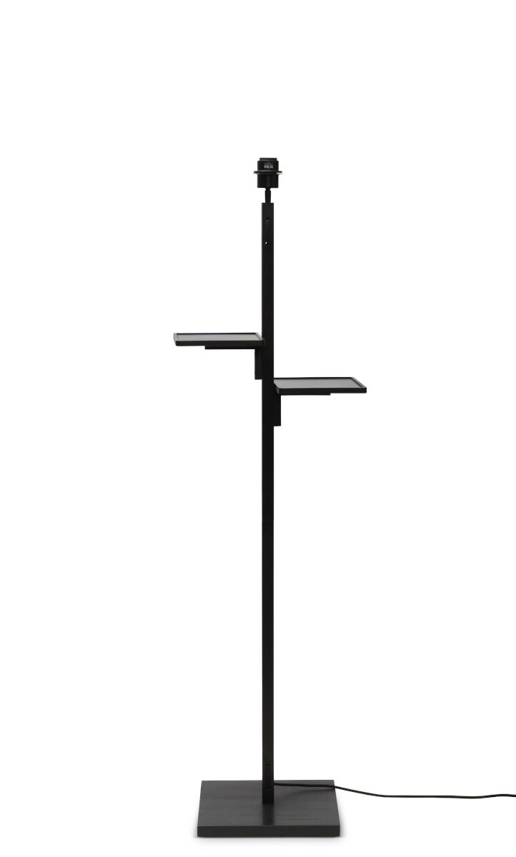 good&mojo-vloerlamp-bhutan-naturel/zwart-bamboe-ø40cm-e27-bhutan/f/fl/b/4025/bn-09