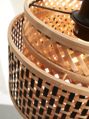 good&mojo-hanglamp-bhutan-naturel/zwart-bamboemetaal-ø25cm-e27-bhutan/h/2520/bn-09