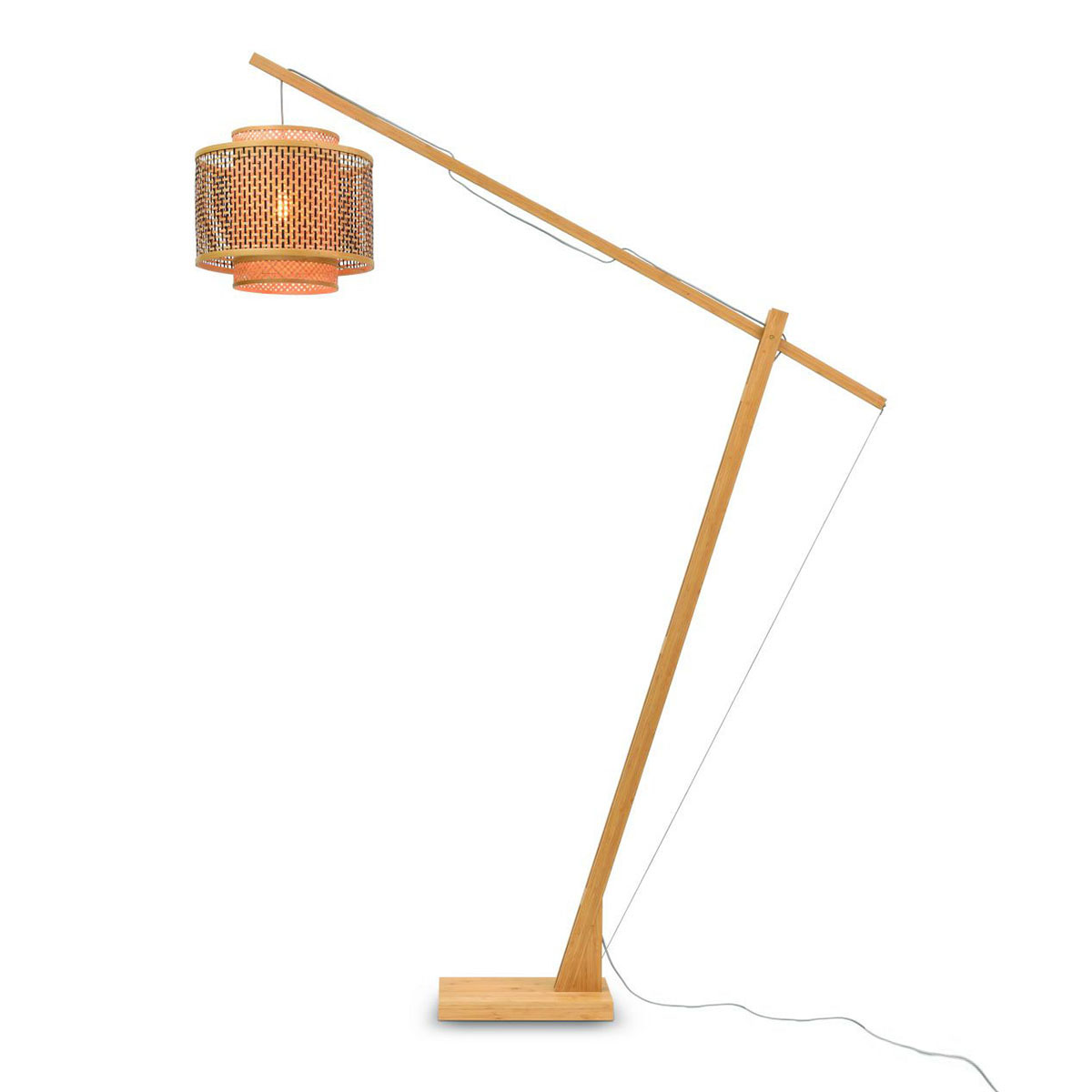 good&mojo-vloerlamp-bhutan-naturel/zwart-bamboe-ø40cm-e27-bhutan/f/mb/4034/bn-1