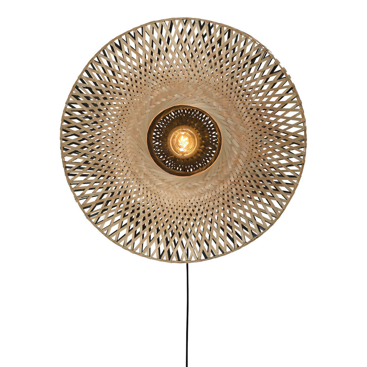 good&mojo-wandlamp-kalimantan-naturel/zwart-bamboe-ø60cm-e27-kalimantan/w15/bn-1