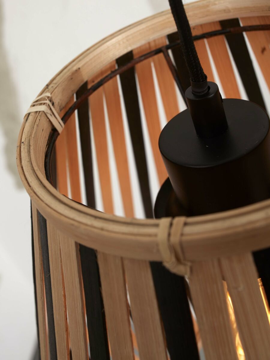 good&mojo-hanglamp-merapi-naturel/zwart-bamboemetaal-ø30cm-e27-merapi/h3030/bn-10