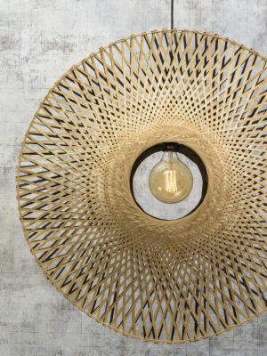 good&mojo-hanglamp-kalimantan-naturel/zwart-bamboe-ø44cm-e27-kalimantan/h/4412/bn-13