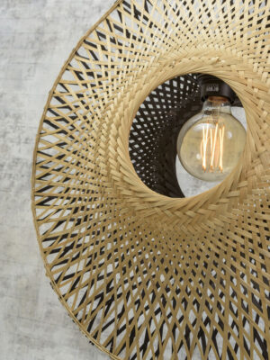 good&mojo-hanglamp-kalimantan-naturel/zwart-bamboe-ø44cm-e27-kalimantan/h/4412/bn-14