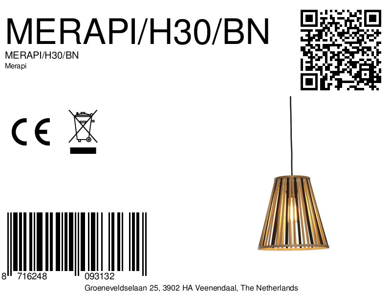 good&mojo-hanglamp-merapi-naturel/zwart-bamboemetaal-ø30cm-e27-merapi/h30/bn-8a