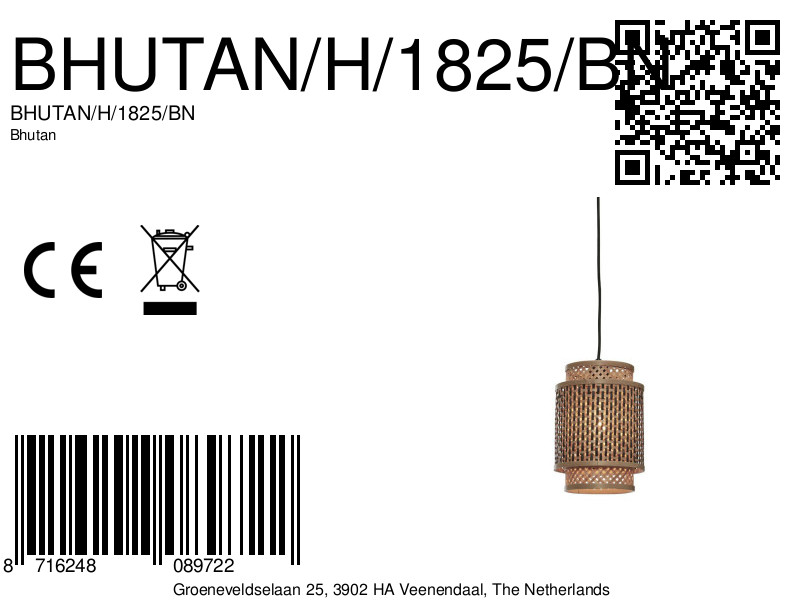 good&mojo-hanglamp-bhutan-naturel/zwart-bamboemetaal-ø18cm-e27-bhutan/h/1825/bn-8a