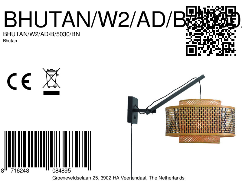 good&mojo-wandlamp-bhutan-naturel/zwart-bamboe-ø50cm-e27-bhutan/w2/ad/b/5030/bn-8a