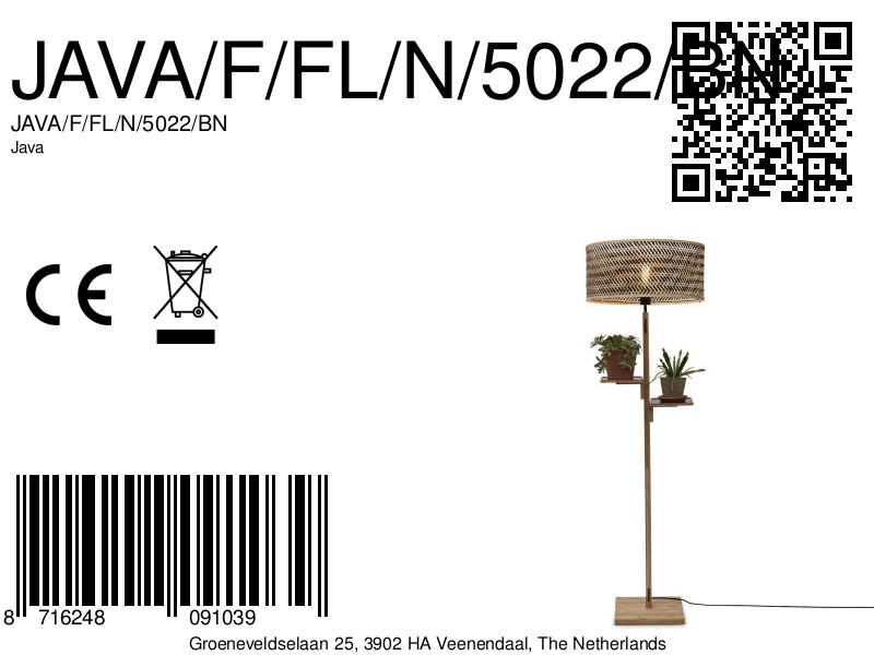 good&mojo-vloerlamp-java-naturel/zwart-bamboe-ø50cm-e27-java/f/fl/n/5022/bn-8a