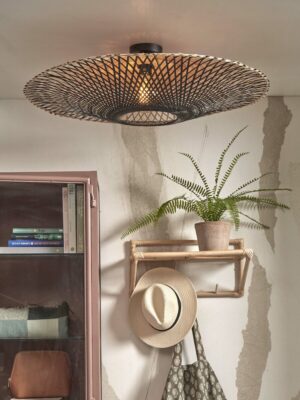 good&mojo-plafonniere-kalimantan-naturel/zwart-bamboemetaal-ø87cm-e27-kalimantan/c20/bnr-02