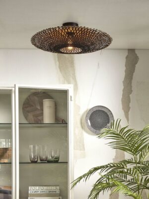 good&mojo-plafonniere-kalimantan-naturel/zwart-bamboemetaal-ø60cm-e27-kalimantan/c15/bnr-03