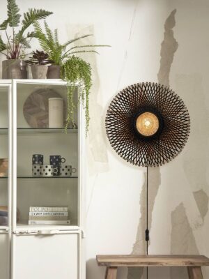 good&mojo-wandlamp-kalimantan-naturel/zwart-bamboemetaal-ø60cm-e27-kalimantan/w15/bnr-05
