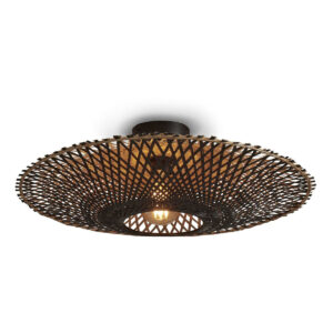 good&mojo-plafonniere-kalimantan-naturel/zwart-bamboemetaal-ø60cm-e27-kalimantan/c15/bnr-1