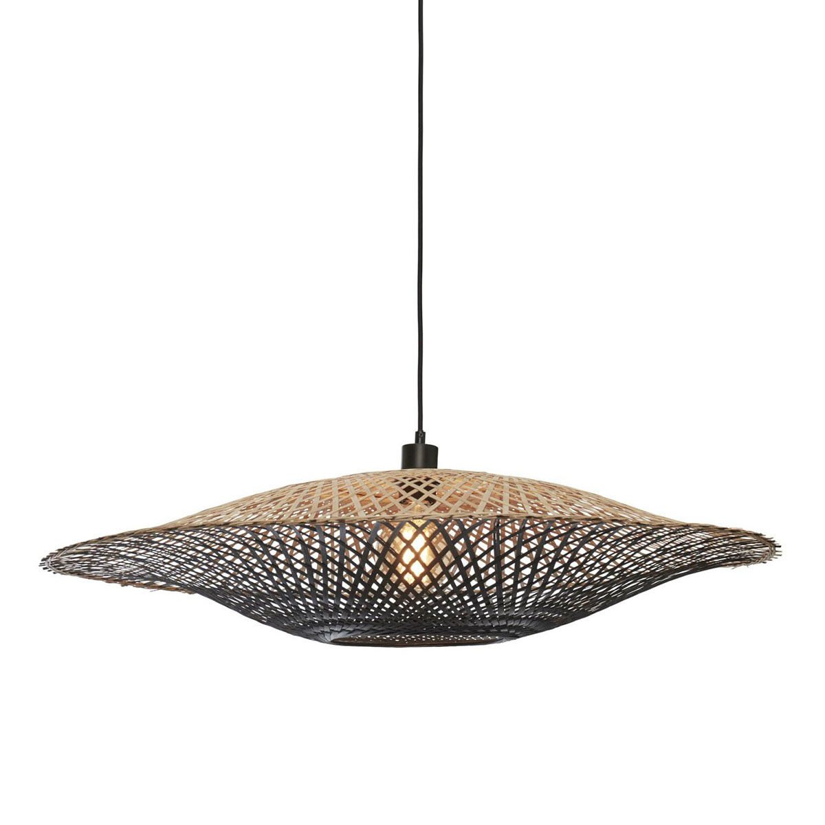 good&mojo-hanglamp-kalimantan-naturel/zwart-bamboemetaal-ø87cm-e27-kalimantan/h20/bnr-1