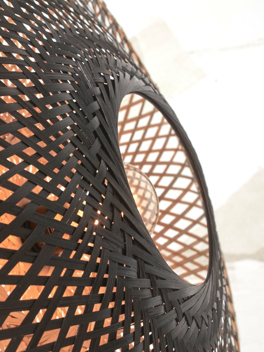 good&mojo-wandlamp-kalimantan-naturel/zwart-bamboemetaal-ø87cm-e27-kalimantan/w20/bnr-10