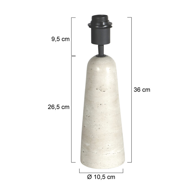 annelighting-tafellamp-travino-crème-steen-ø10cm-e27-4401cr-1