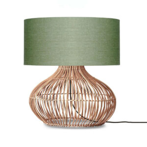 good&mojo-tafellamp-kalahari-groen-linnenrotan-ø47cm-e27-kalahari/t42/n/4723/gf-1