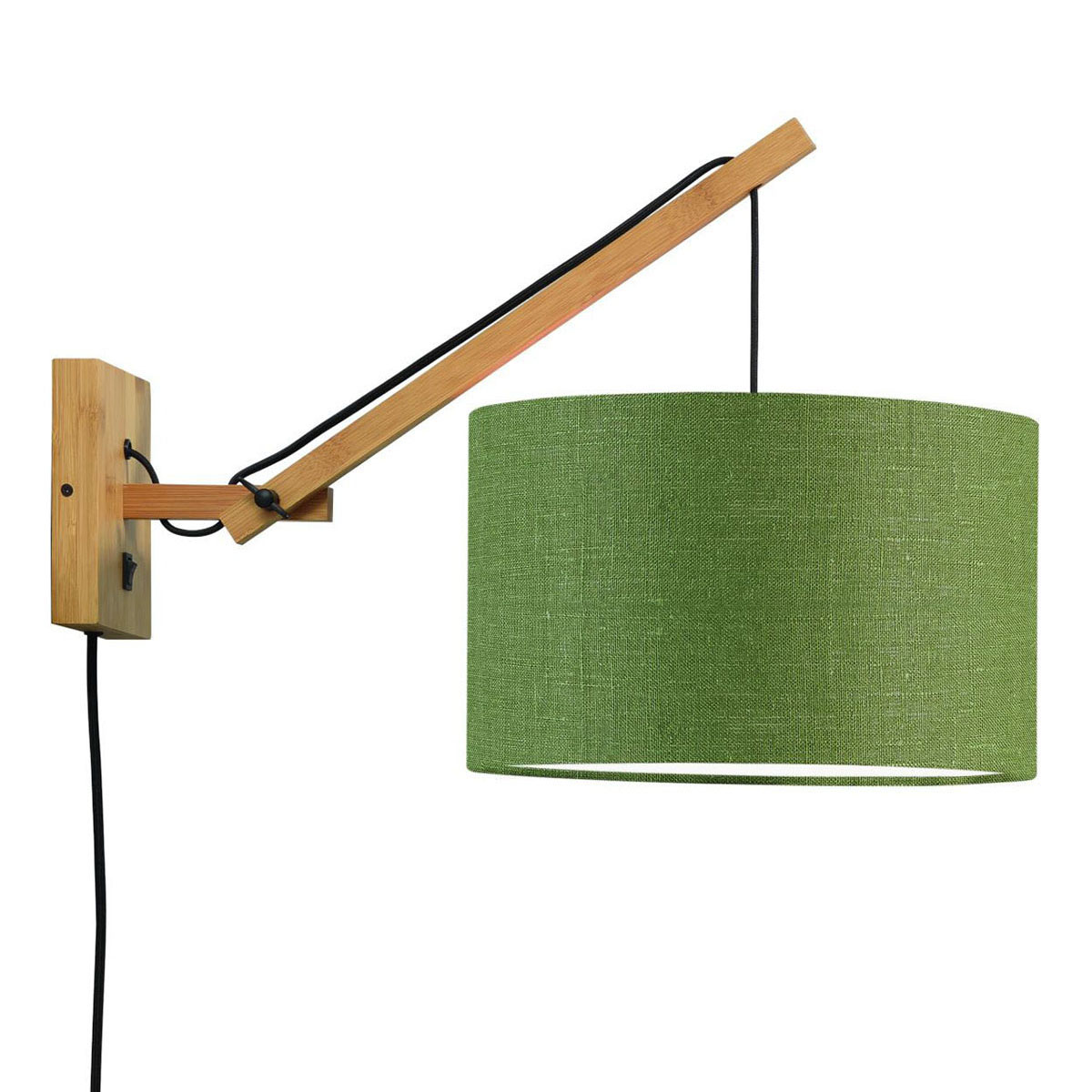 good&mojo-wandlamp-andes-groen-bamboelinnen-ø32cm-e27-andes/w2/n/3220/gf-1