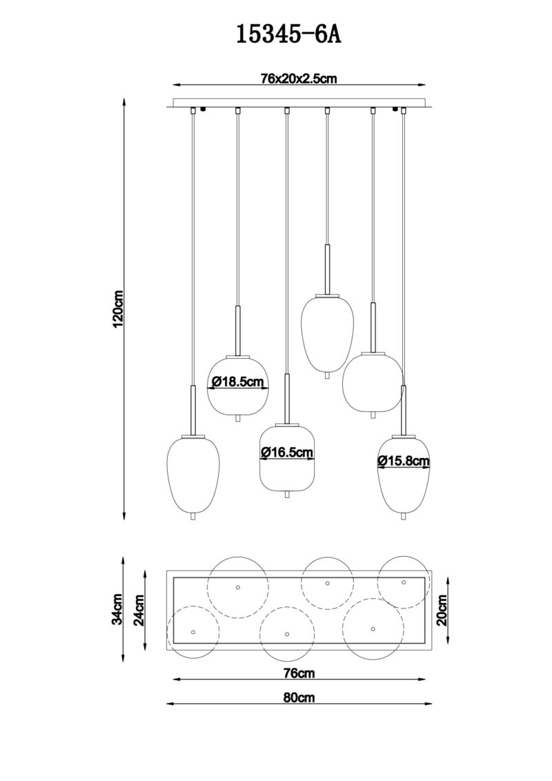 globo-hanglamp-blacky-zwart-glas-groteeettafellamp-e14-15345-6a-1