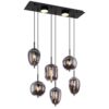 globo-hanglamp-blacky-zwart-glas-groteeettafellamp-e14-15345-6l-1