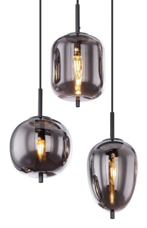 globo-hanglamp-blacky-zwart-glas-groteeettafellamp-e14-15345-6l-1