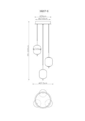globo-hanglamp-ewald-brons-glas-ø38cm-led-15217-3-1