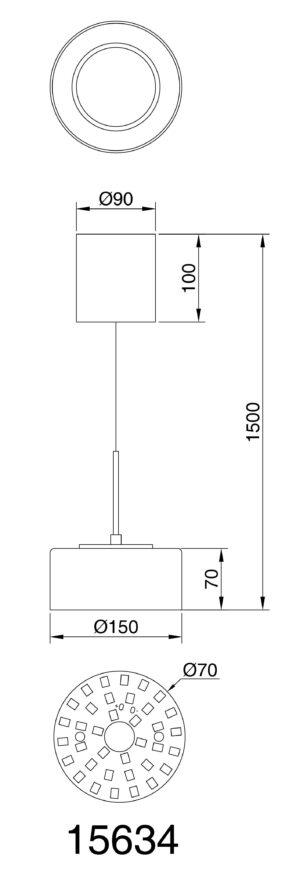 globo-hanglamp-fogsy-zwart-glas-ø15cm-led-15634-1